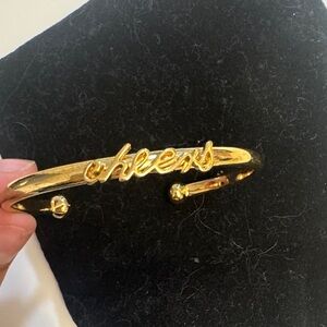 kate spade Gold 'Cheers' Bracelet